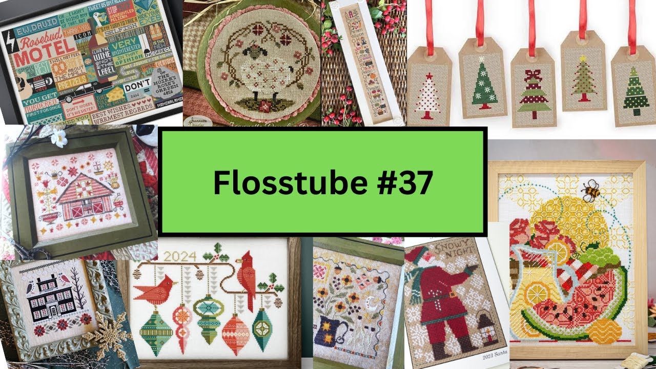 Flosstube #37 - A Little Stitching Update