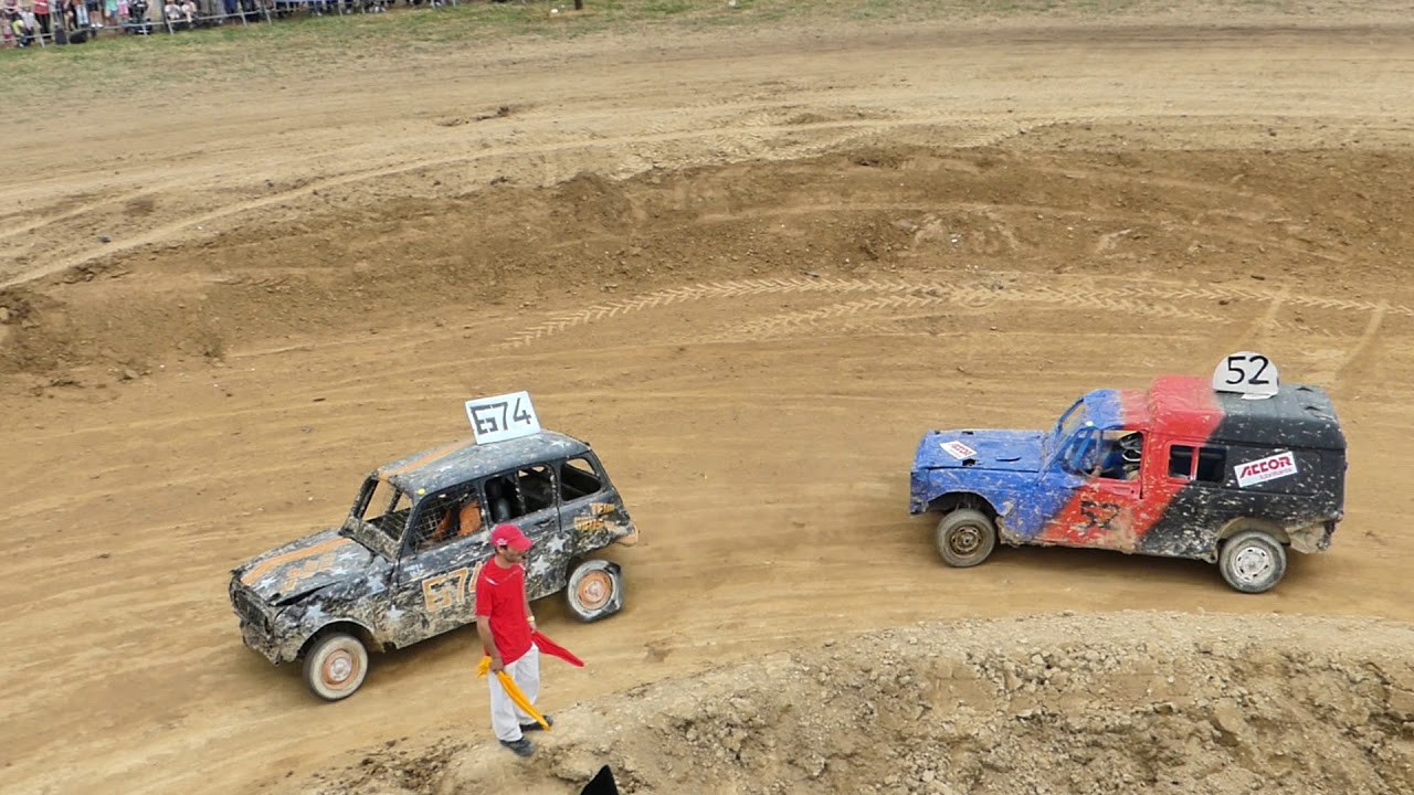 Stock-cars de Neuvy-en-Mauges (18) dimanche 29 juillet.