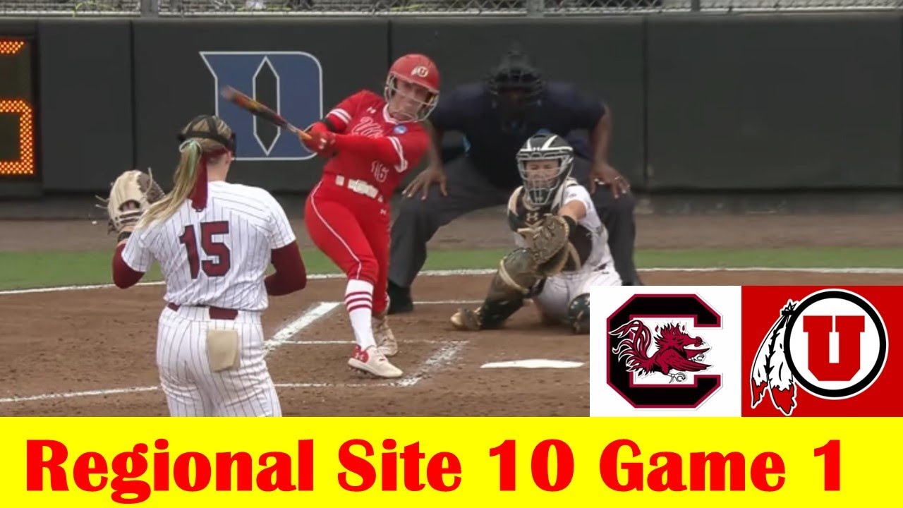 Utah vs South Carolina Softball Highlights, 2024 NCAA Regional Site 10 Game 1