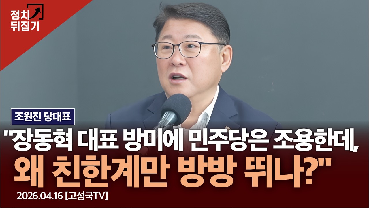 조원진 당대표 