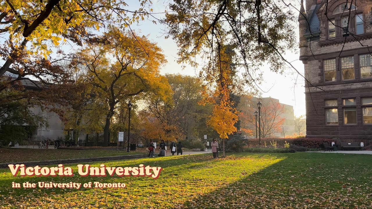 Victoria University in the University of Toronto Campus walking Tour