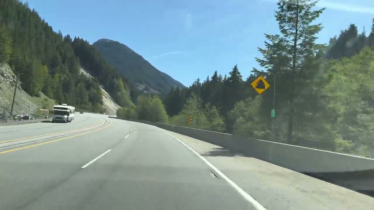 4K | from Hope to Manning park on Highway 3/CANADA British Columbia