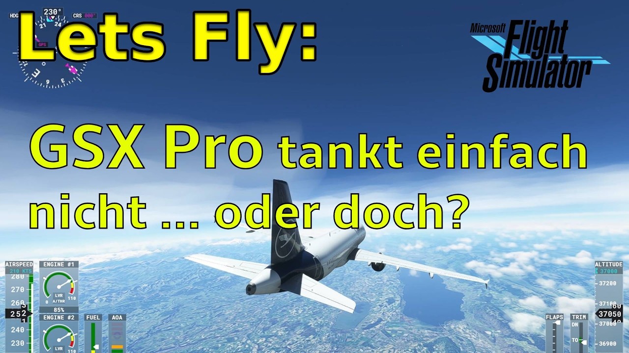 MSFS 2020 #019: Kein tanken, wer ist nun schuld? Fenix oder GSX Pro?