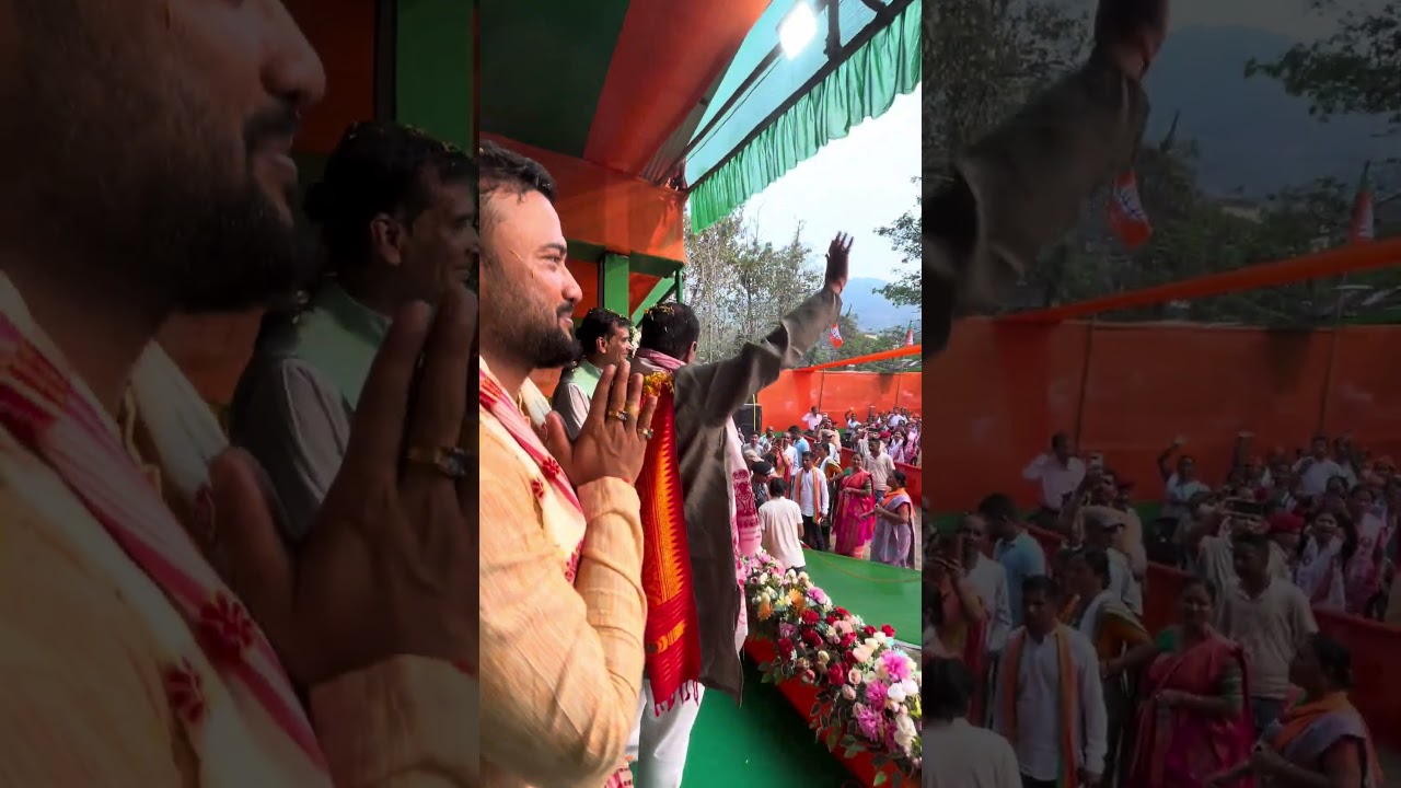 📍Guwahati, Assam | Public meeting in Palasbari Vidhan Sabha Constituency, Assam | Nitin Gadkari