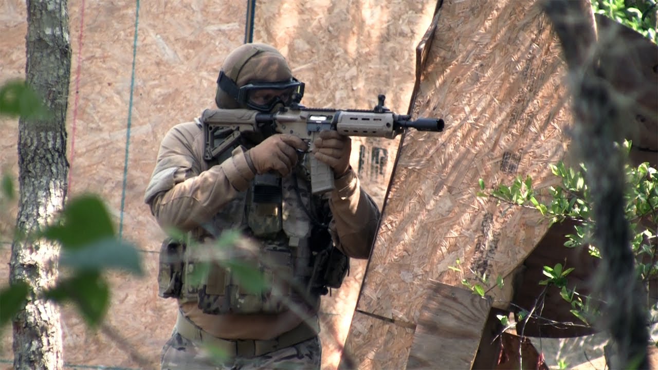 Airsoft War - Raging Bulls, ft Holy Cowz