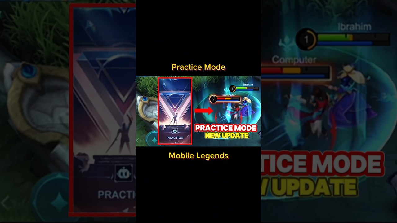 How to Find Practice Mode in Mobild Legends - New Update #mobilelegends #mlbb #practice #mode