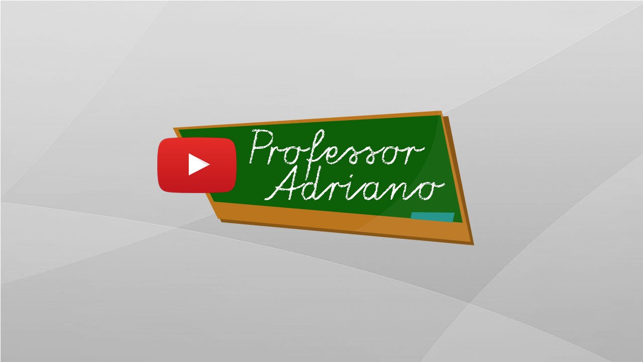 Canal Professor Adriano (trailer)