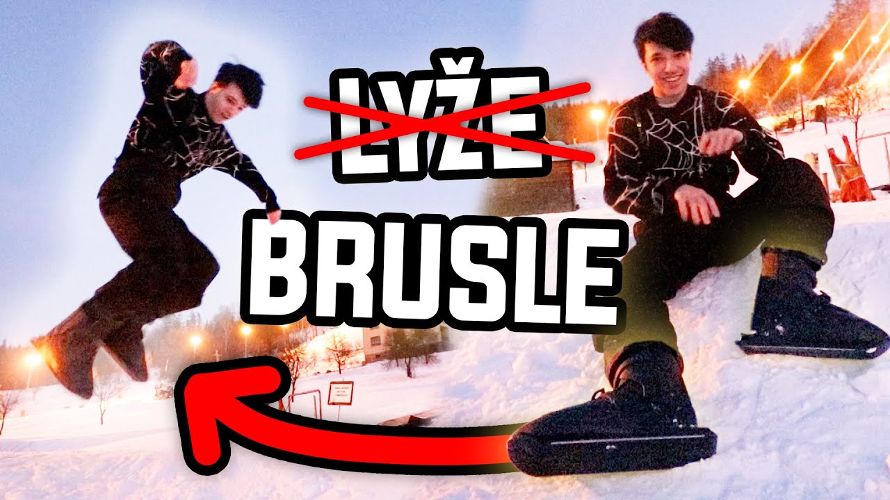 Zkouším Sněžné Brusle (takhle to dopadlo)