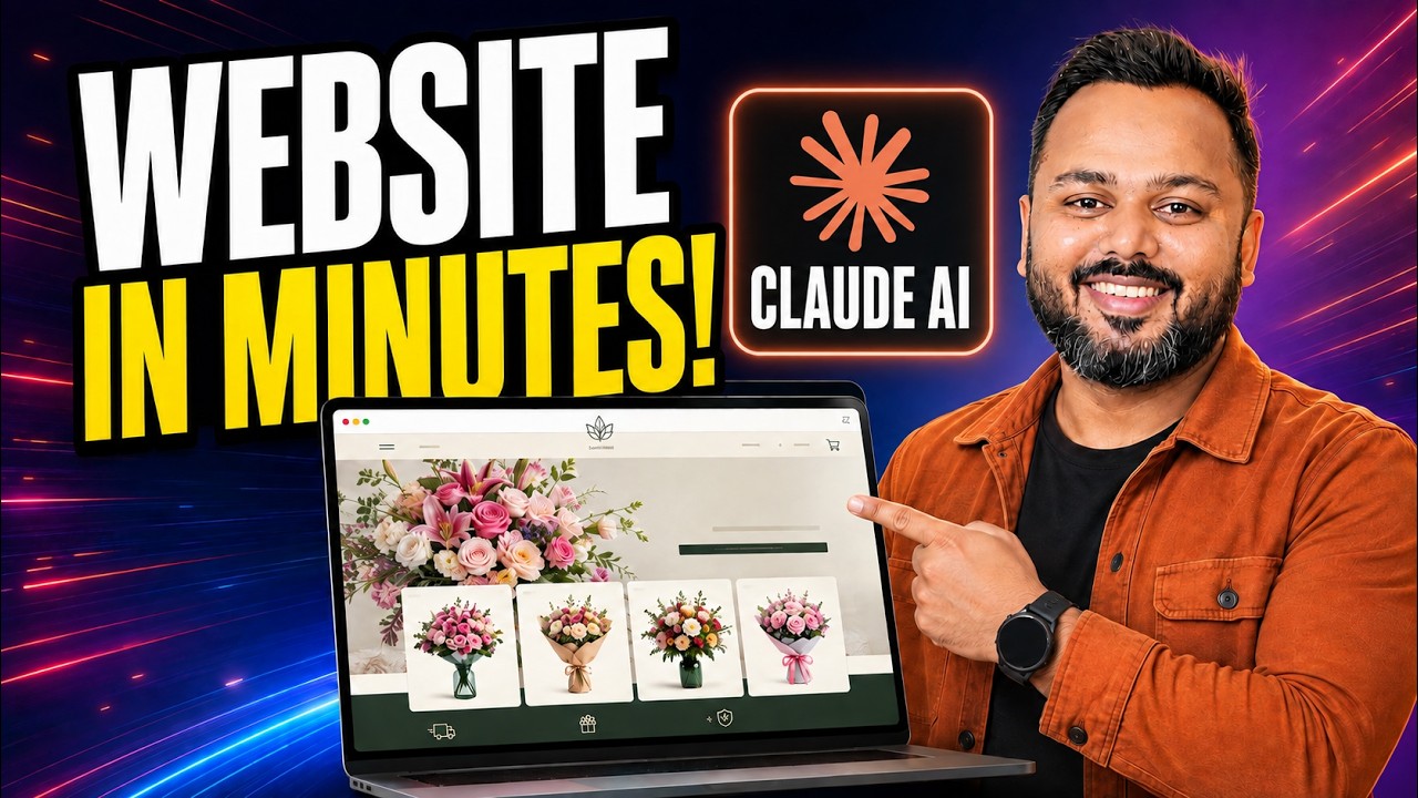 Build a Website in Minutes using Claude | Claude Websites in Minutes
