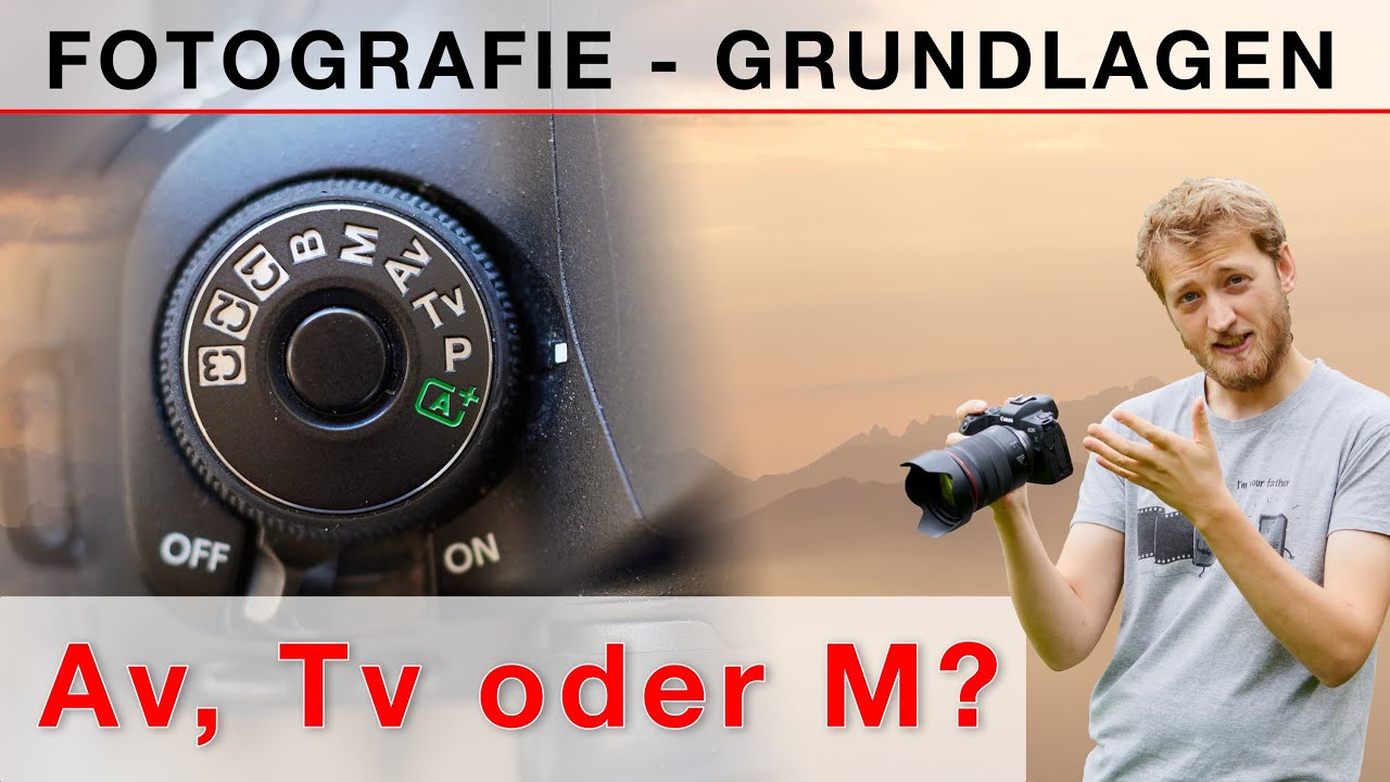 Den richtigen Kameramodus wählen - M, Tv, Av oder P? (Fotografie - Grundlagen)