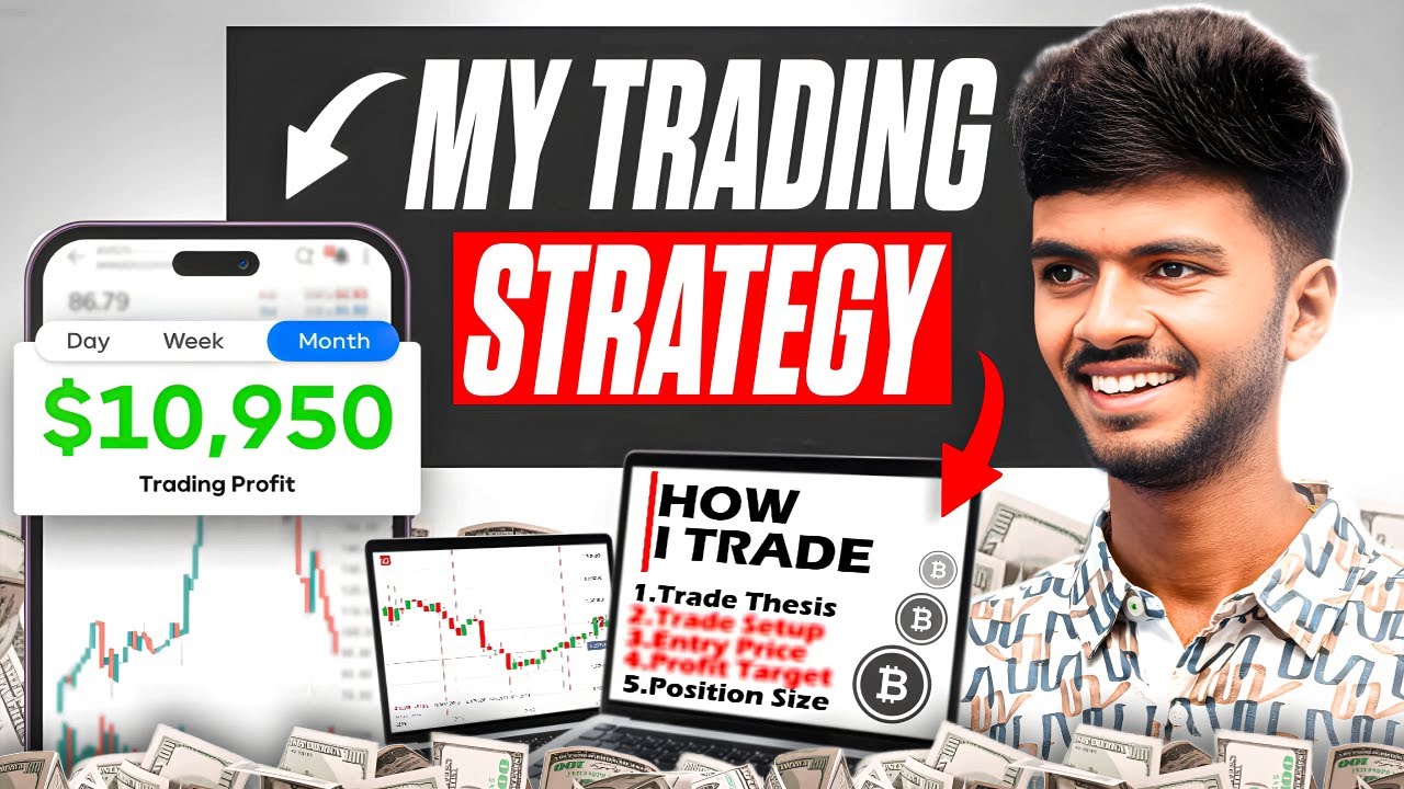My Trading Strategy Revealed !! Best Trading Strategy For Crypto Trading | Live Trade Explained