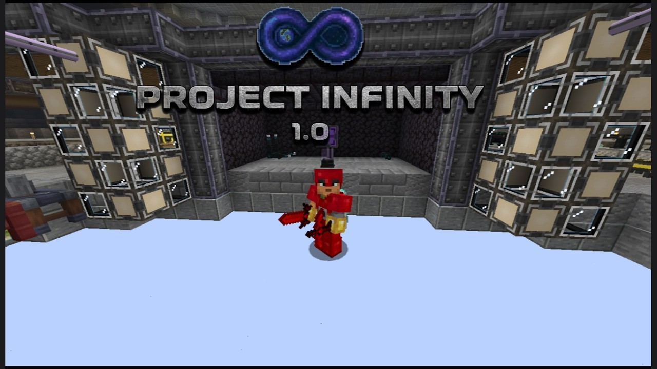 project infinity 1,0 ep:8نحاول نساوي اول ذا موديوم و شوي اوتو كرافتنق