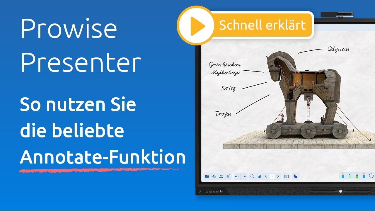 So nutzen Sie die beliebte Annotate-Funktion der kostenlosen Lernsoftware Presenter