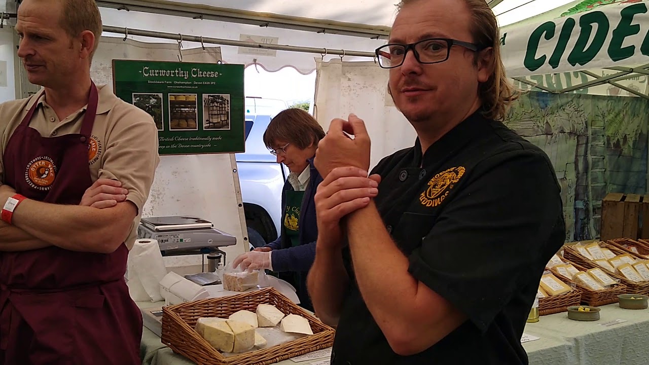 Mid Devon Show at Tiverton with India in a Jar with a Dash of Devon by Chef Collin Pereira