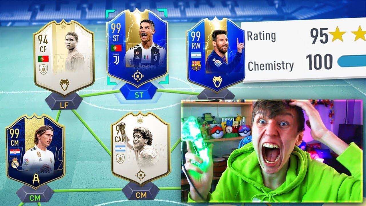 TOTS RONALDO!! - 195 RATED SERIE A FUT DRAFT!! (FIFA 19)