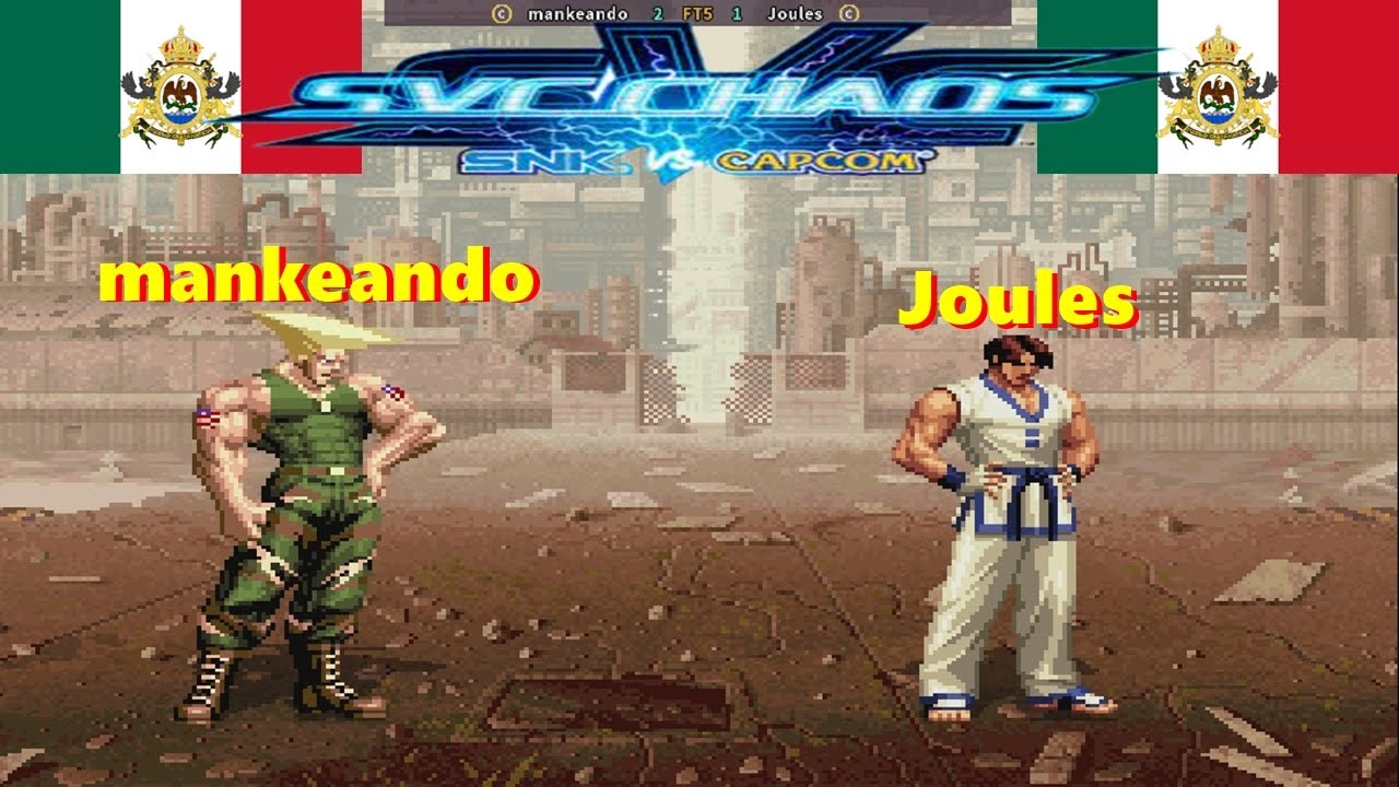 SNK vs. Capcom - SVC Chaos Super Plus- mankeando vs Joules FT5