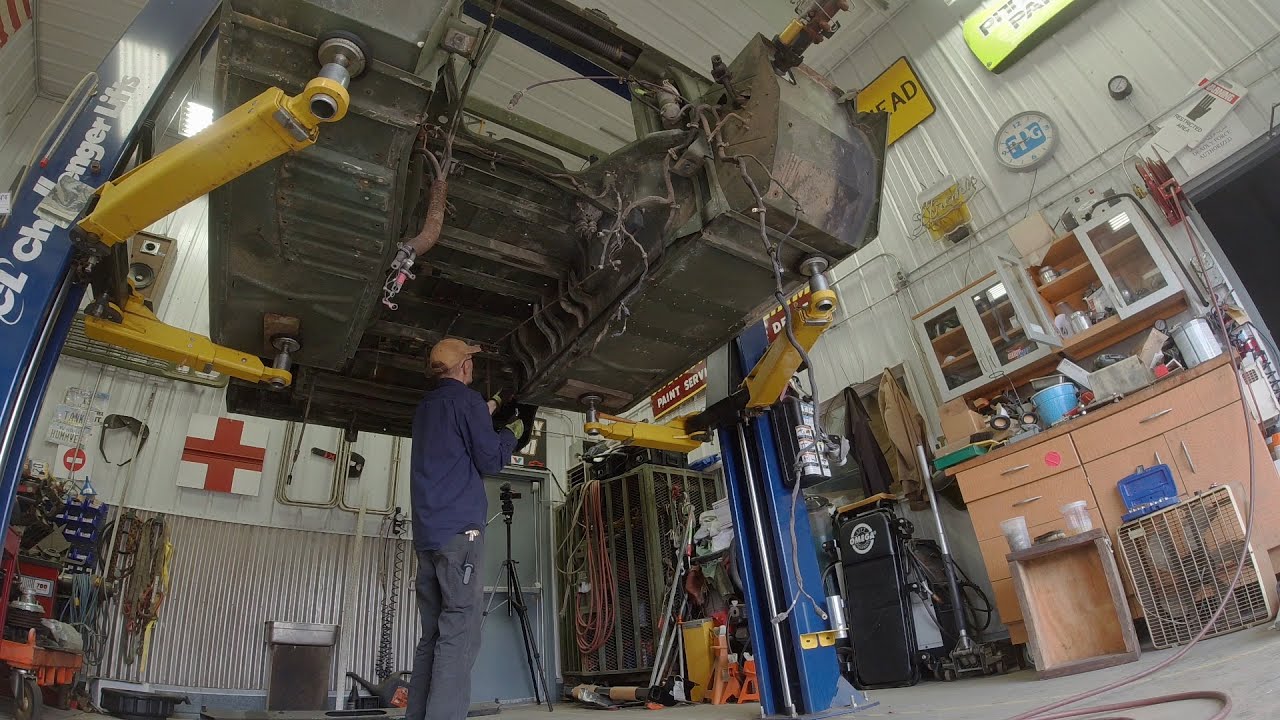 HMMWV PROJECT PART #5 WIRE HARNESS REMOVAL