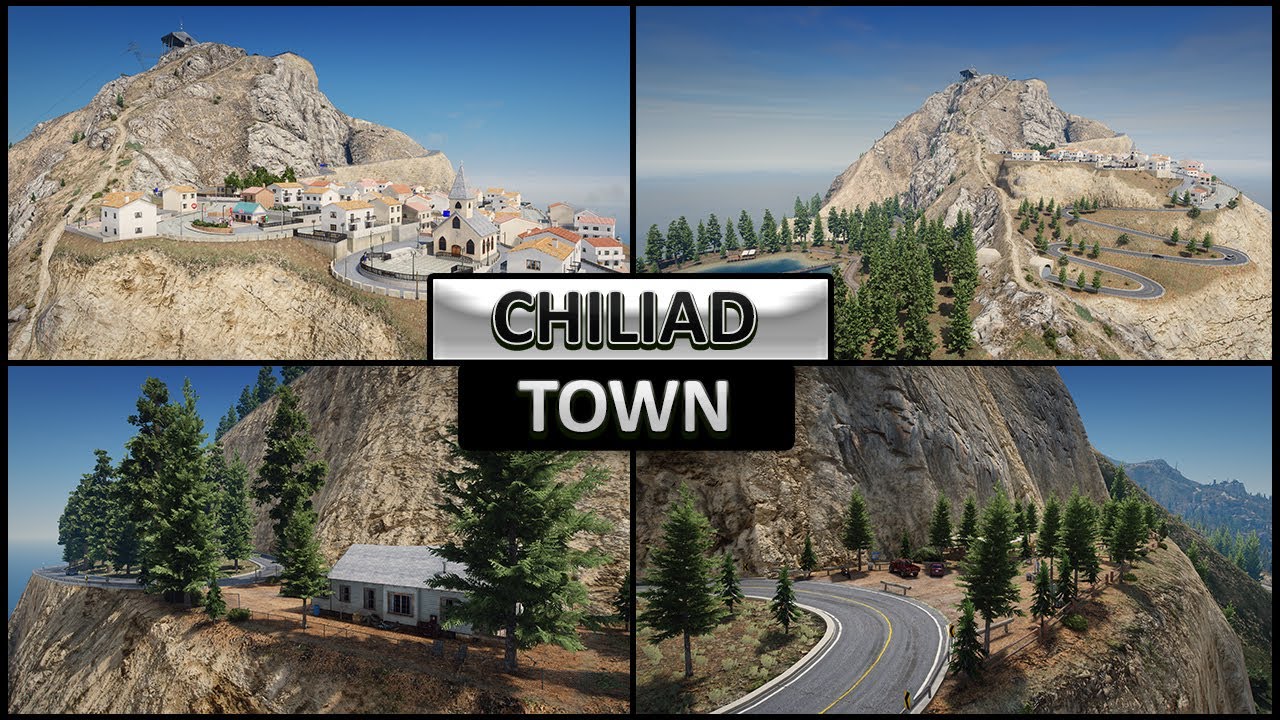Как установить мод Chiliad Town в GTA 5 - Новый Город и Дорога на гору Чилиад в ГТА 5