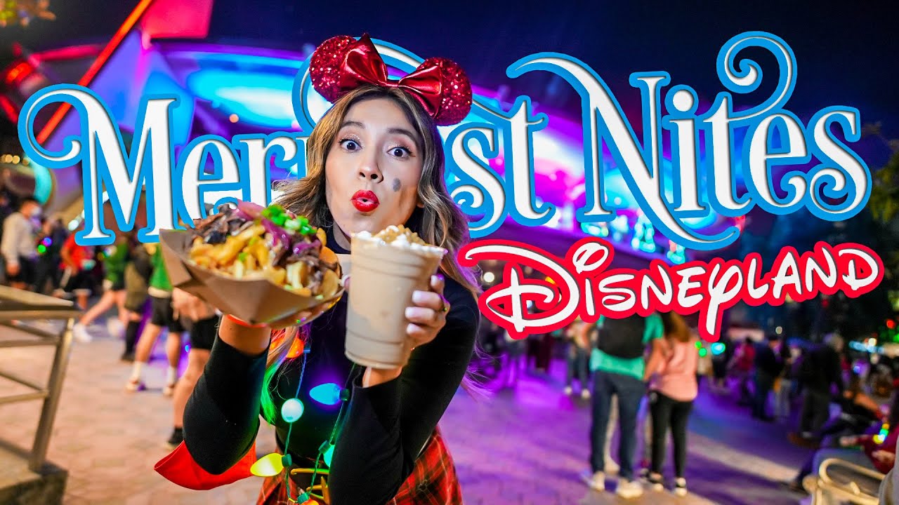 Disneyland's Sold Out Event MERRIEST NITES Begins With Tasty Holiday Foods And Treats 2021!