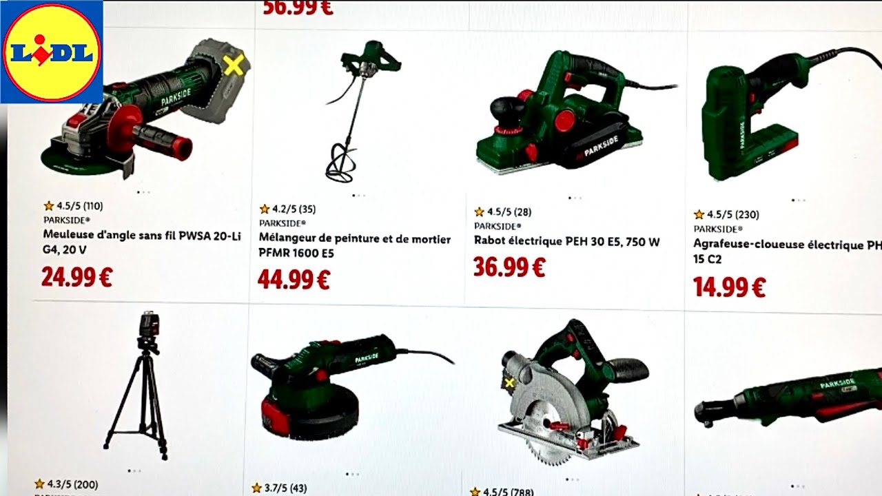 Catalogue LIDL Parkside Octobre 2025/ Full DIY Tools Catalogue #diy #tools #electronic 
