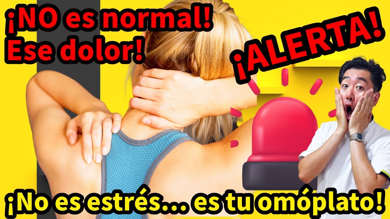 Dolor de cuello, cabeza, hombros tensos, espalda pesada...¡Puede ser la rigidez de los omóplatos!
