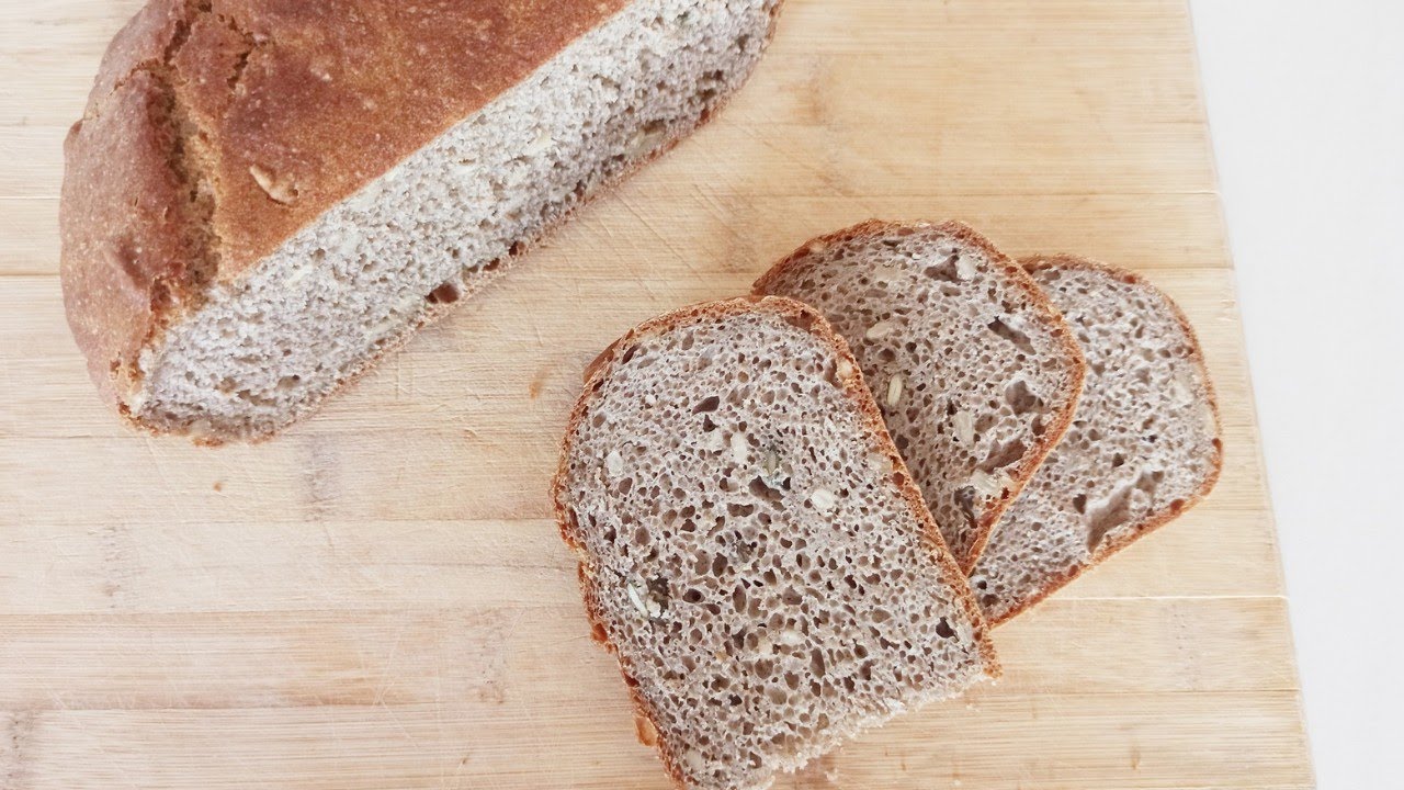 Jednostavan kruh bez pšenice/ kruh koji se ne mijesi/RECEPT U OPISU