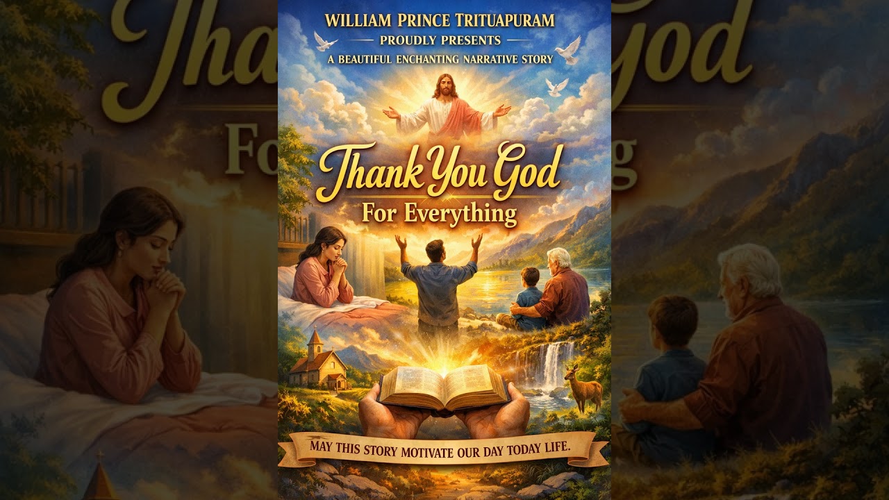 William Prince Proudly Presents a beautiful enchanting narrative story -Thank You God For Everything