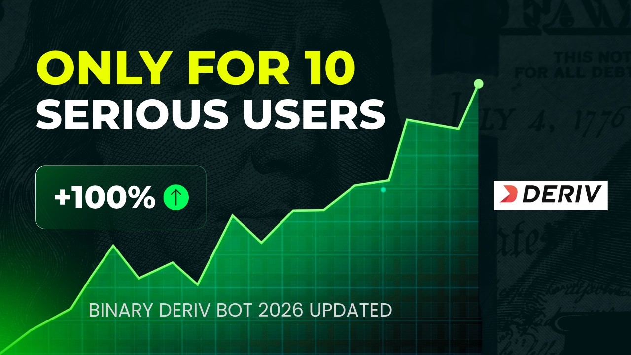 Best Deriv Binary Auto Trading Bot 2026 for Beginners &ndash; Low Loss, Best Logic, No Experience Needed