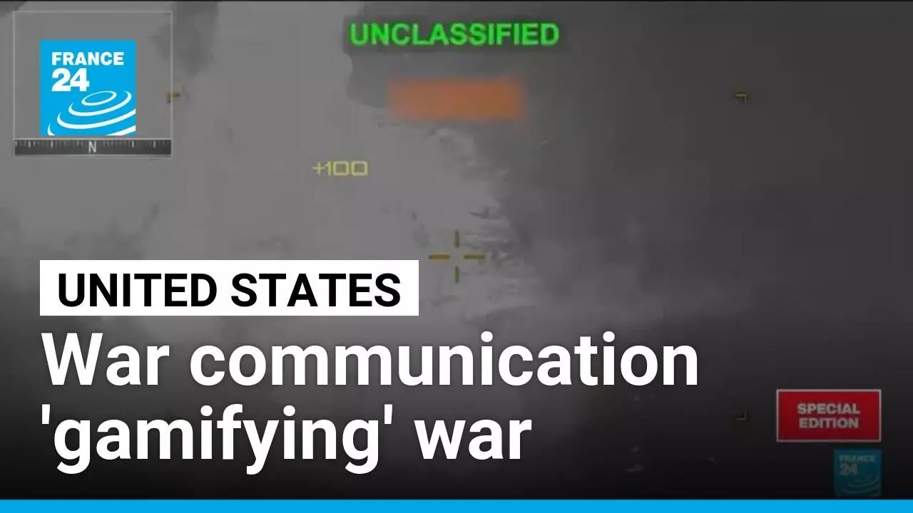 White House criticised for gamifying Iran war on social media &bull; FRANCE 24 English