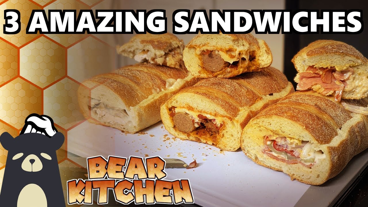 Upping your sandwich game with these 3 baked sandwiches!