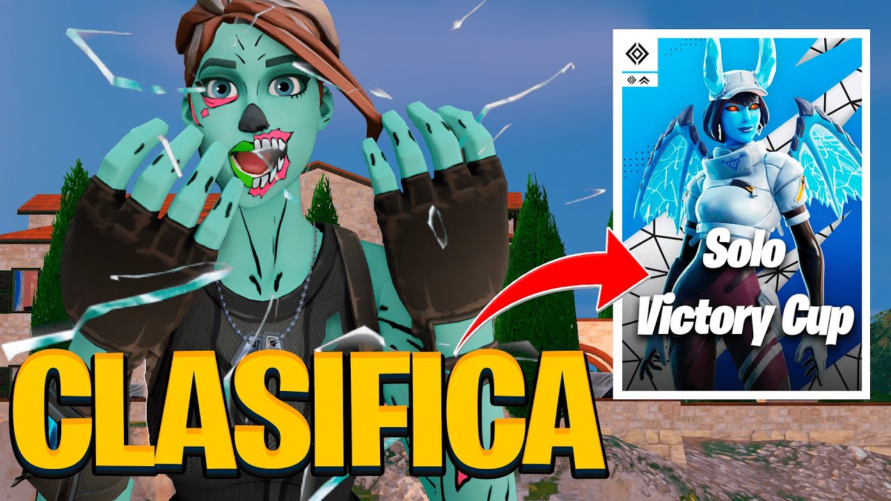 Como CLASIFICAR en 1 PARTIDA  a las FINALES de la Solo Cash Cup 🏆