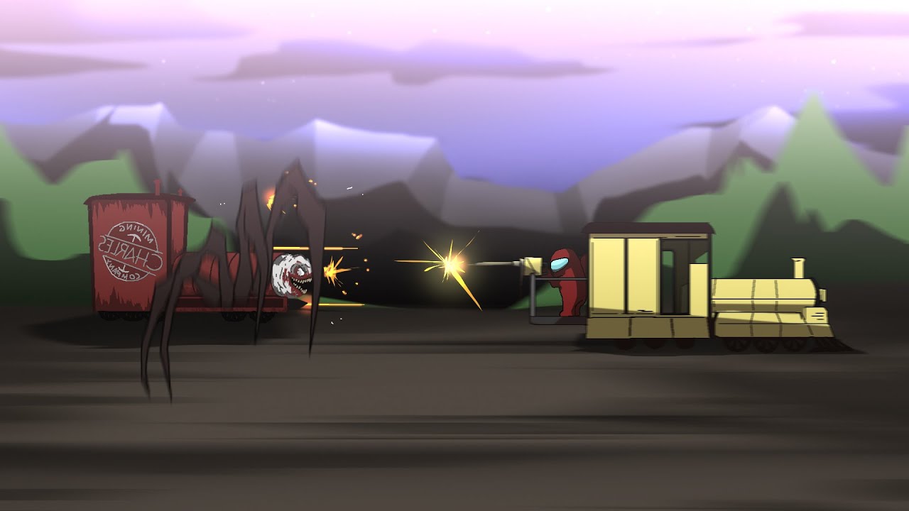 Choo Choo Charles vs Among Us | Animation