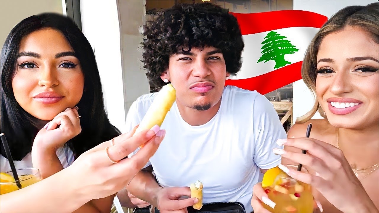 BigEx & Cindy Try Lebanese Food With Saleenerz!