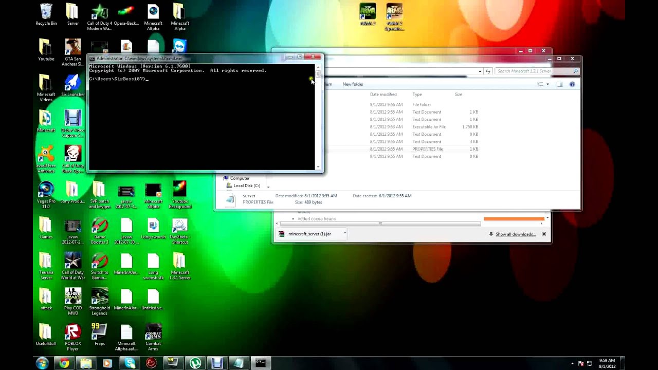 How To Make A 1.3.1 Minecraft Server!