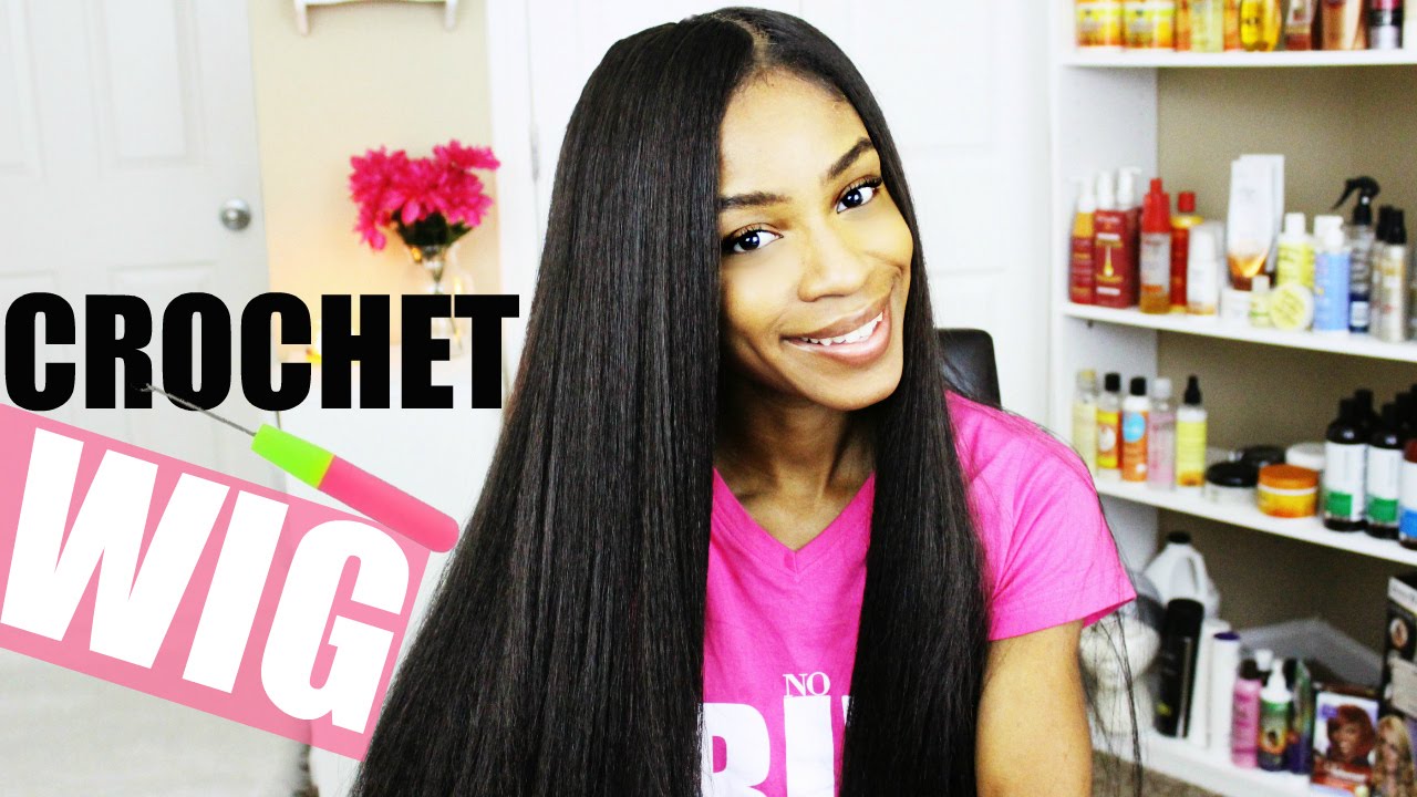 How to Make Crochet Braid Wigs► Kanekalon Hair