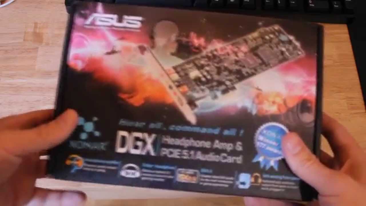Asus Xonar DGX - Unboxing/Einbau & Mikrofon Vergleich