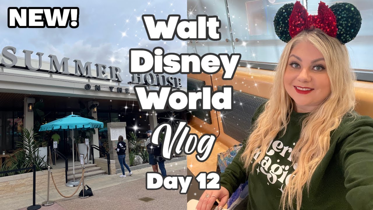 Summer House On The Lake opening day Disney Springs ✨ Disney World vlog