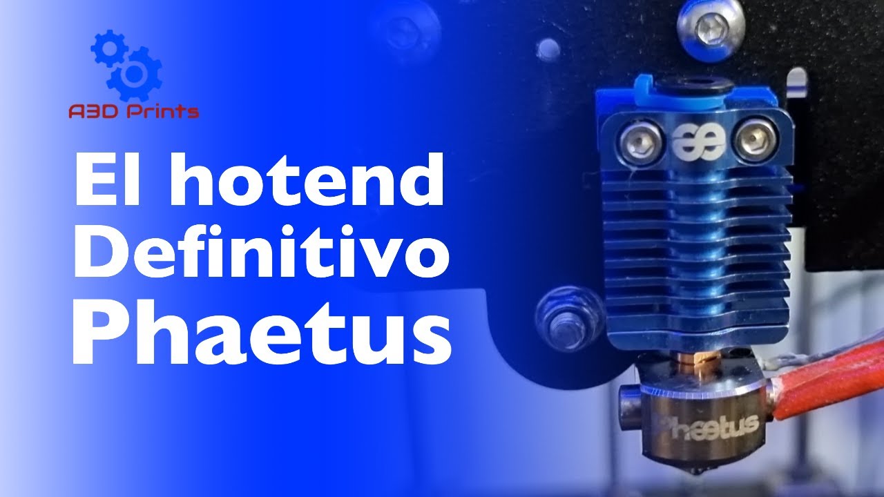 🔥 Phaetus 🔥 Los hotend definitivos para tu impresora 3D facil de cambiar y con barrel bimetalico