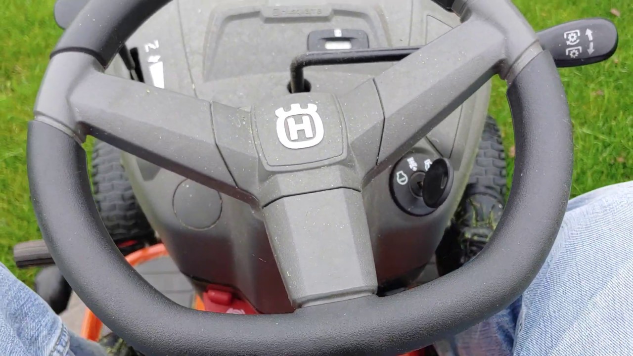 Инструкции по запуску и остановке газонокосилки Husqvarna