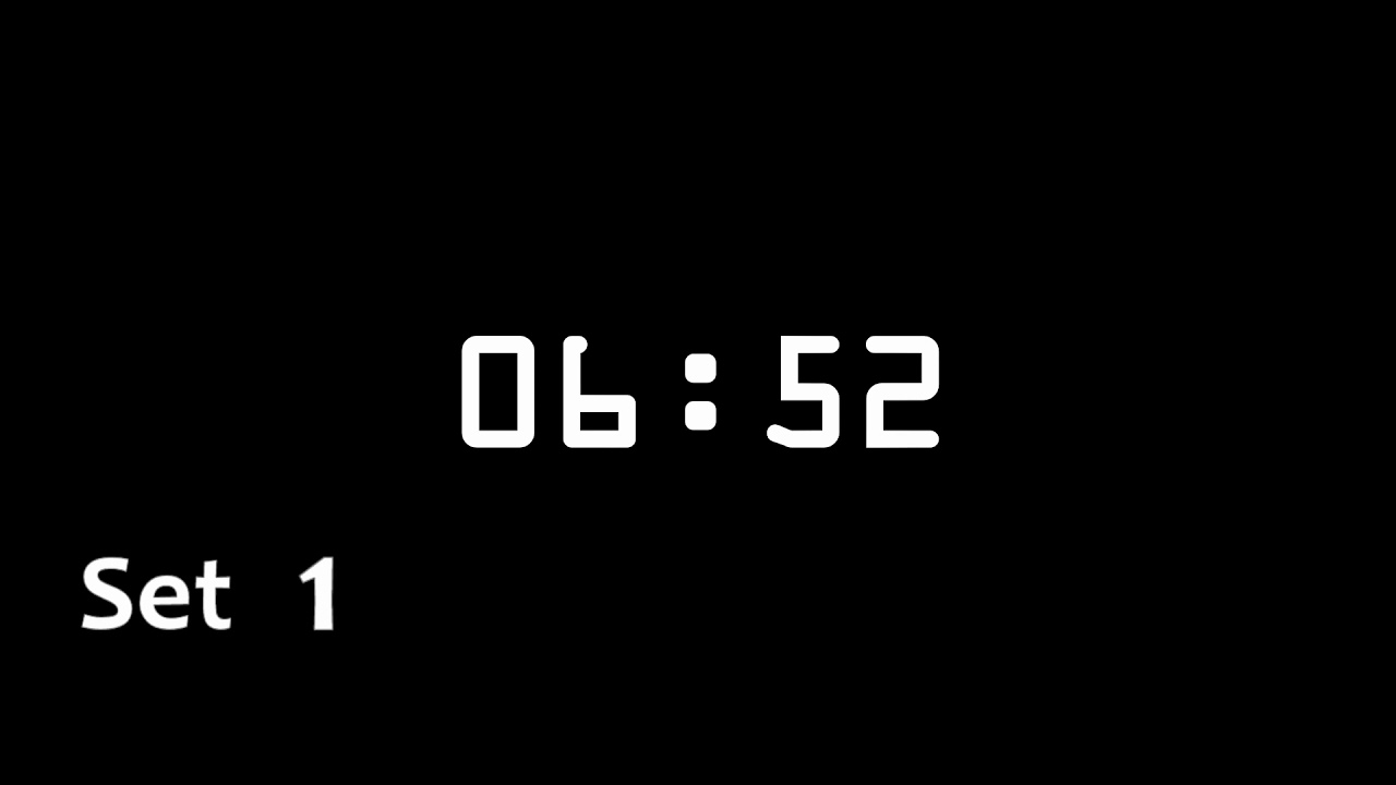 16 minute timer, beeps every interval