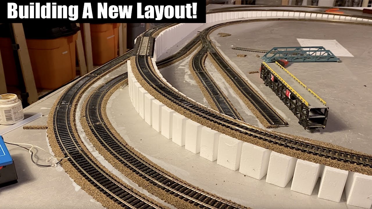 Я создаю новый макет поезда HO — Model Railroading