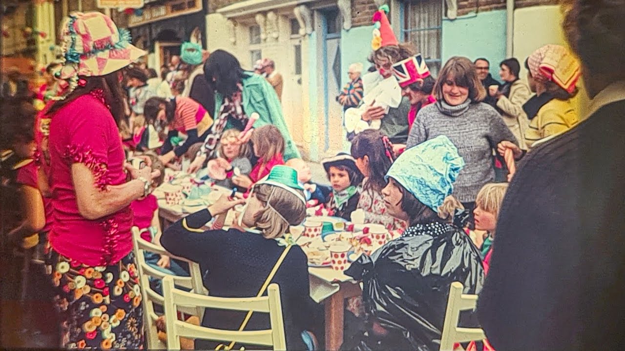 Sheerness Street Party, reel 2 (1977) ⚠️ flashing images  ⚠️