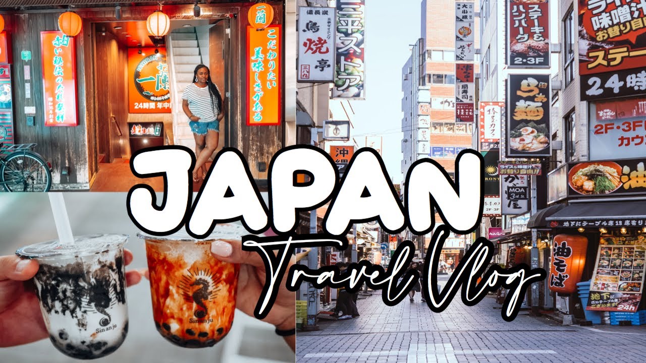 Travel Vlog: Traveling To Tokyo Japan|AMBW Couple
