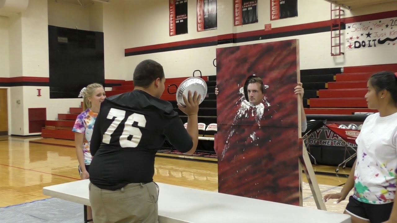 TVHS "Pie in the Face" Pep Rally.