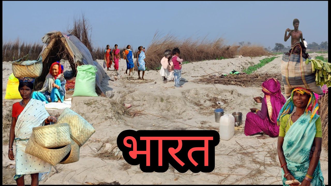 Rural Life India: How people here keep working in the fields and doing some work or the other to 