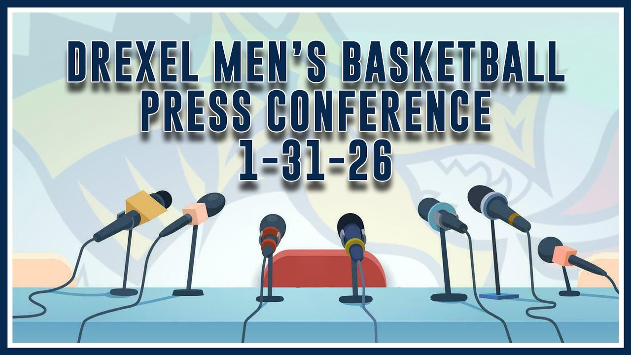 Drexel Men's Basketball Press Conference vs North Carolina A&T