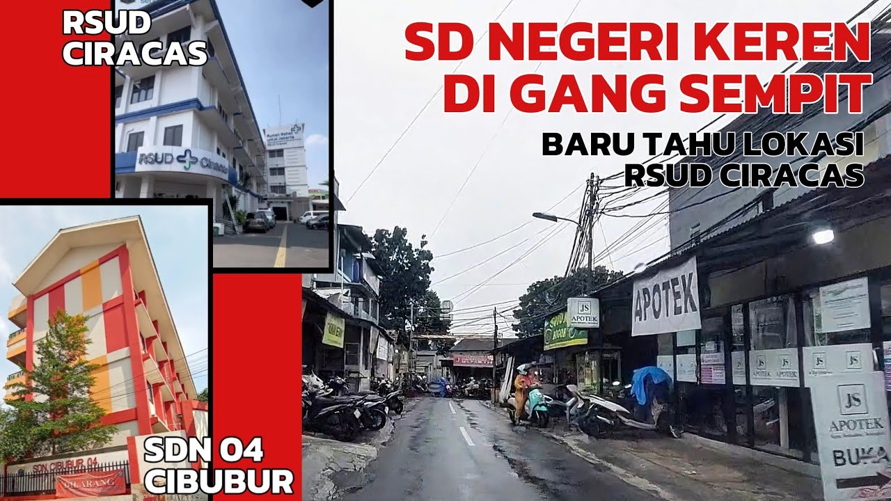SDN 04 CIBUBUR GEDUNGNYA KEREN, DEKAT RSUD CIRACAS #sdn04cibubur #rsudciracas #gangsempit