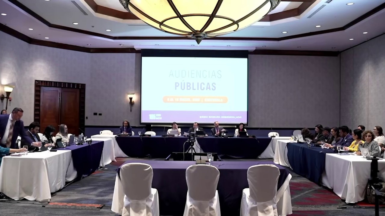 Audiencia de El Salvador ante la CIDH