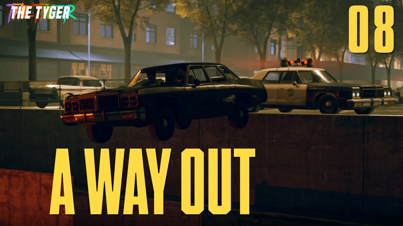 » Flucht vor der Polizei « - Let's Play A Way Out #8 - [Deutsch German]