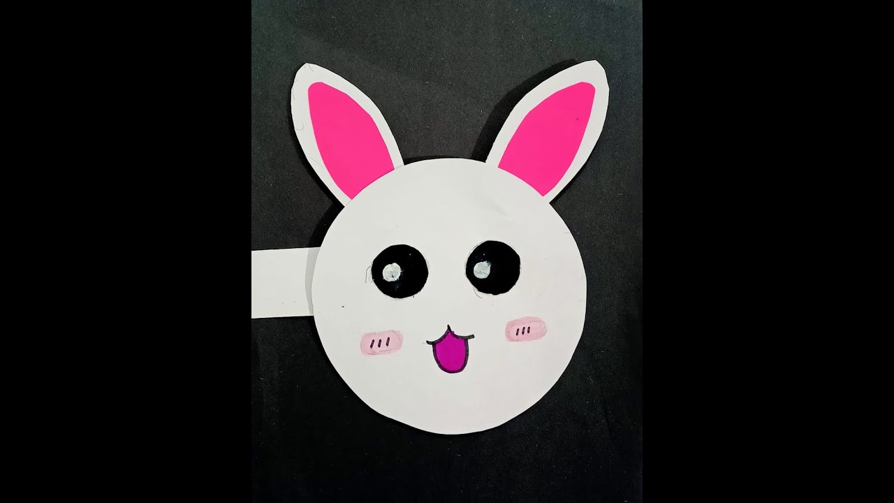 DIY Paper Craft of Eye Moving Rabbit